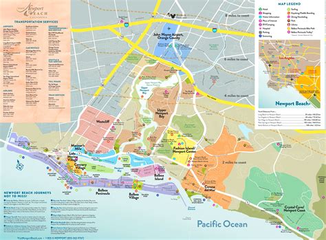 newport beach oregon map.